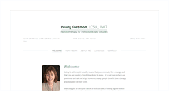 Desktop Screenshot of pennyforeman.com